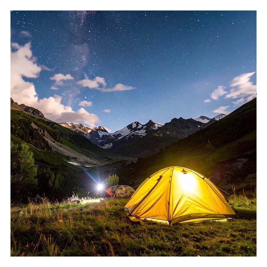 Lampe torche LED rechargeable 3,7 V 1200 mAh