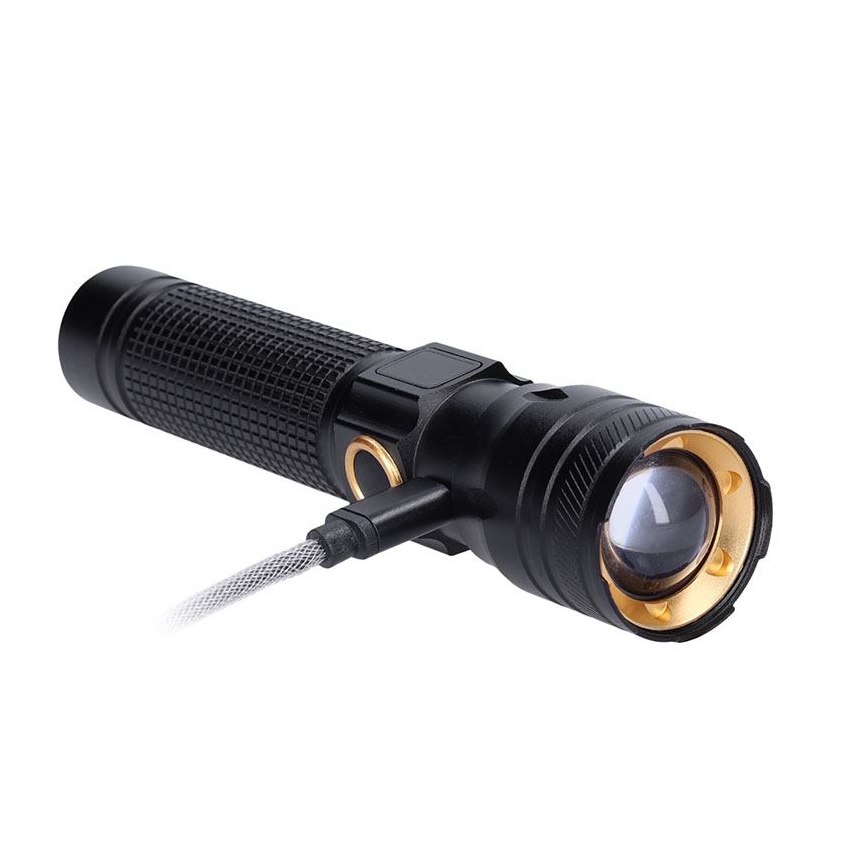Lampe torche LED rechargeable 3,7 V 1200 mAh