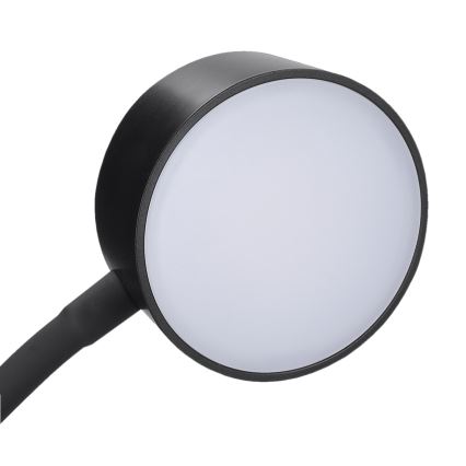 Solight WO3001-B-LED Lampada flessibile dimmerabile con clip LED/2W/5V 3000/4000/6500K nero