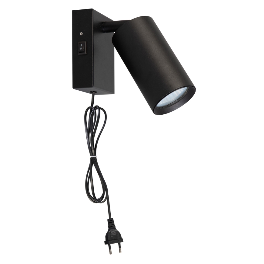 Applique da parete CELE 1xGU10/30W/230V nero