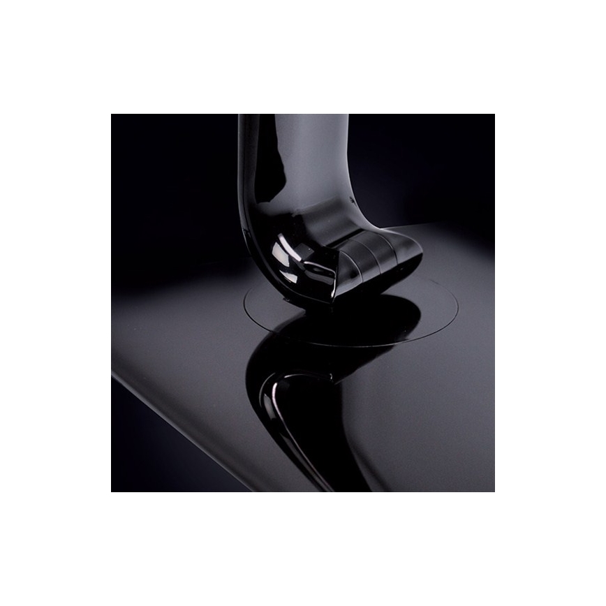 Lampe de table LED à intensité modulable port USB LED/12W/230V noir