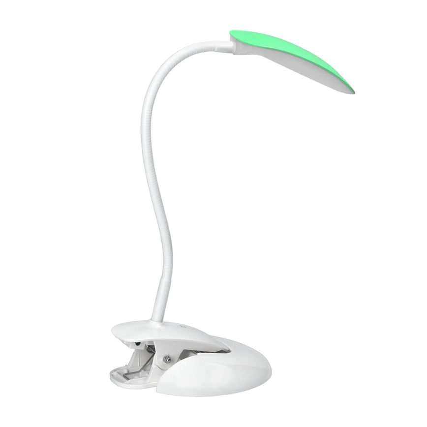 Lampada LED da tavolo dimmerabile con base e Clip LED/5W/230V