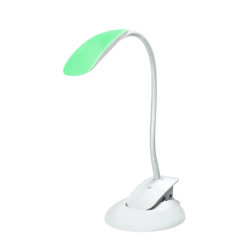 Lampada LED da tavolo dimmerabile con base e Clip LED/5W/230V