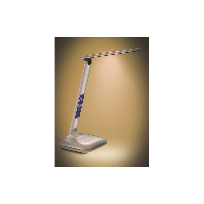 Lampada LED da tavolo dimmerabile con display LED/6W/230V
