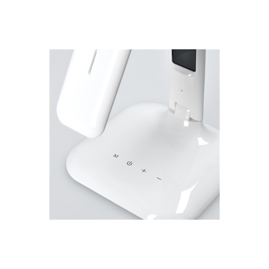 Lampe de table LED à intensité variable avec écran LED/6W/230V