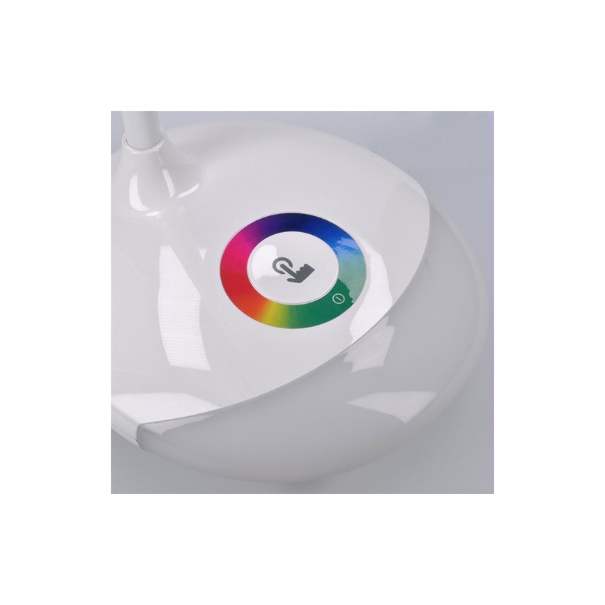 lampe de table LED RGB à intensité modulable rechargeable LED/5W/5V
