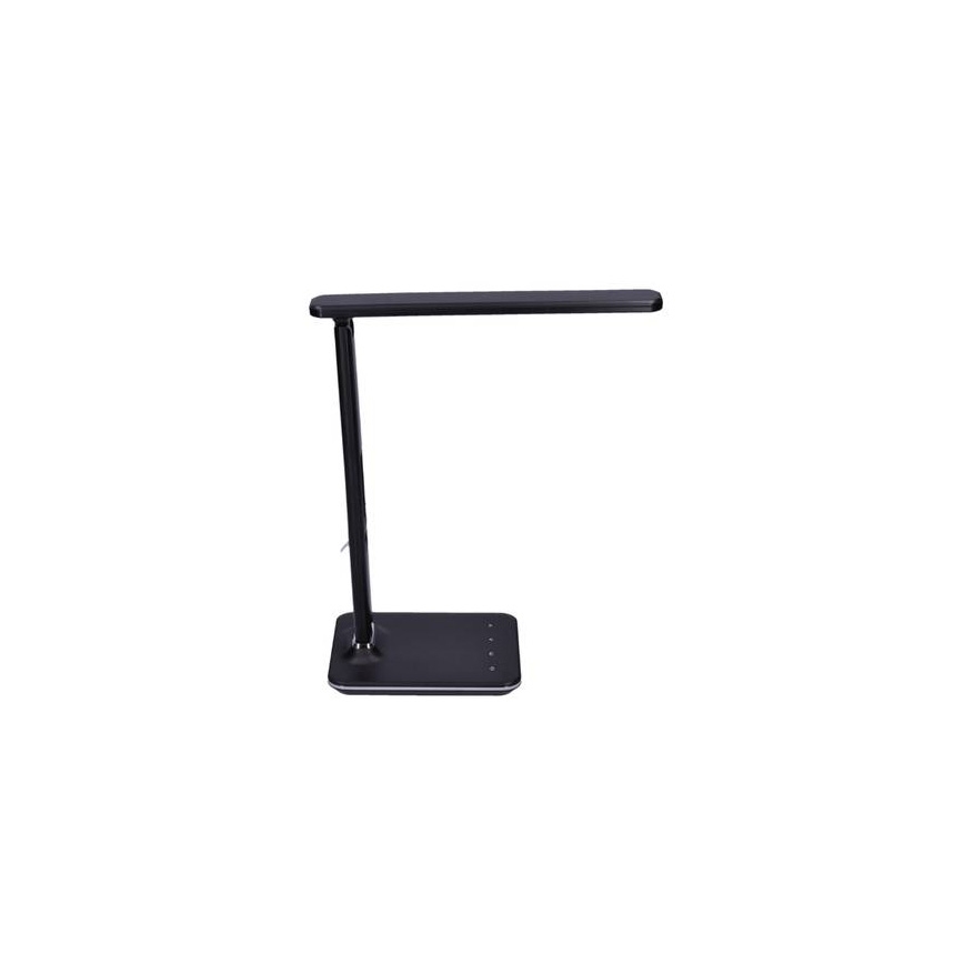 Lampe de table LED à intensité variable avec écran LED/9W/230V noir