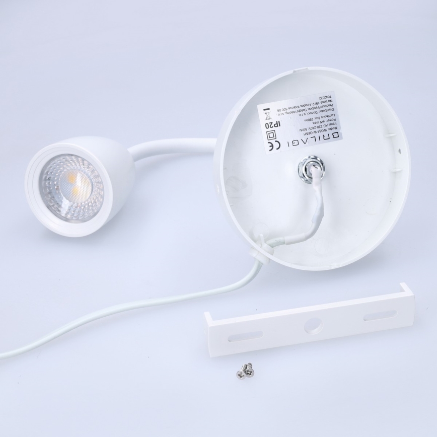 LED Lampada da parete dimmerabile LED/4W/230V