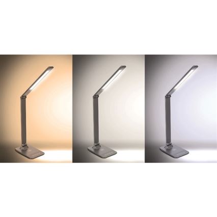 Lampe de table LED à intensité variable chargement sans fil LED/10W/100-240V