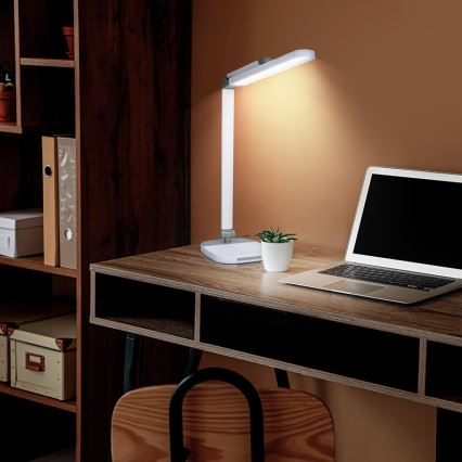 Lampada da tavolo LED dimmerabile con funzione Touch con notte illuminazione LED/10W/5V 3000/4000/5000K bianco