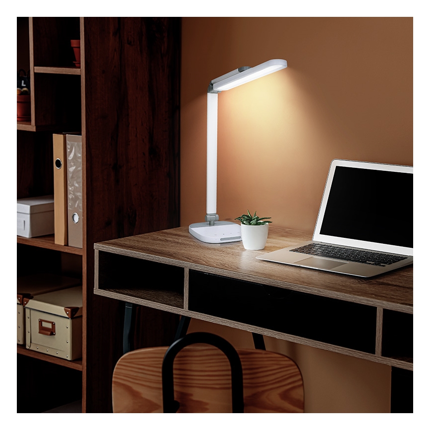 Lampada da tavolo LED dimmerabile con funzione Touch con notte illuminazione LED/10W/5V 3000/4000/5000K bianco