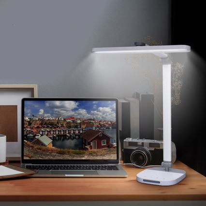 Lampada da tavolo LED dimmerabile con funzione Touch con notte illuminazione LED/10W/5V 3000/4000/5000K bianco