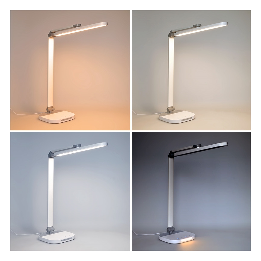Lampada da tavolo LED dimmerabile con funzione Touch con notte illuminazione LED/10W/5V 3000/4000/5000K bianco