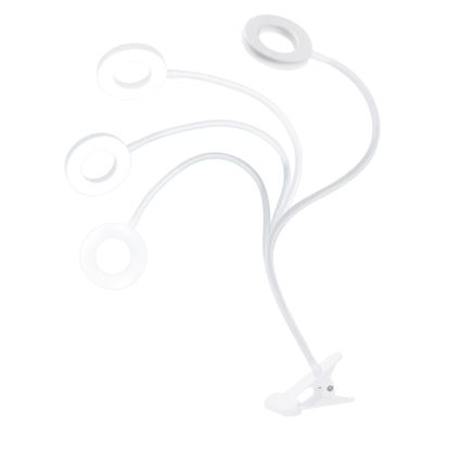 Dimmbare LED-Tischlampe mit Clip LED/8W/230V 3000/4000/5000K weiß