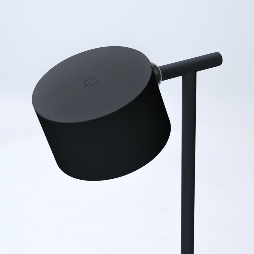 Lampada LED Dimmerabile touch ricaricabile 3in1 LED/4W/2000 mAh 3000/4000/6500K nero