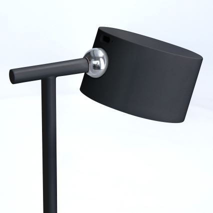 Lampada LED Dimmerabile touch ricaricabile 3in1 LED/4W/2000 mAh 3000/4000/6500K nero