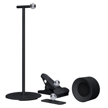 Lampada LED Dimmerabile touch ricaricabile 3in1 LED/4W/2000 mAh 3000/4000/6500K nero