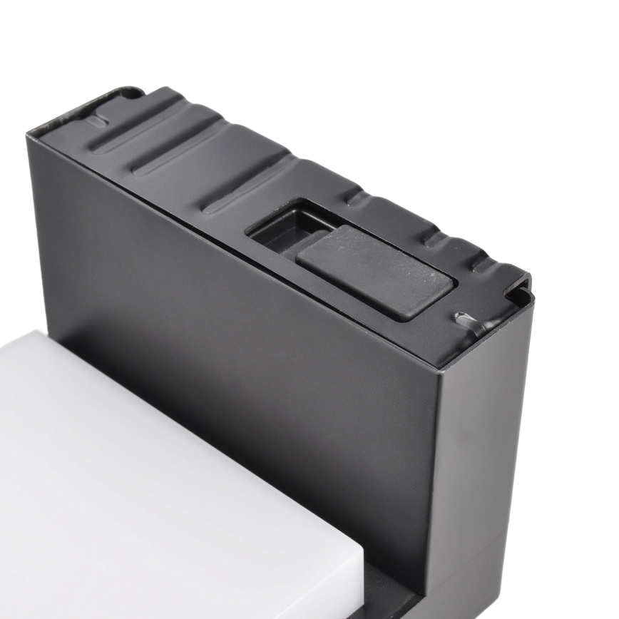 LED Applique solare con sensore di movimento e crepuscolare PALERMO LED/5W/2000 mAh IP54 nero