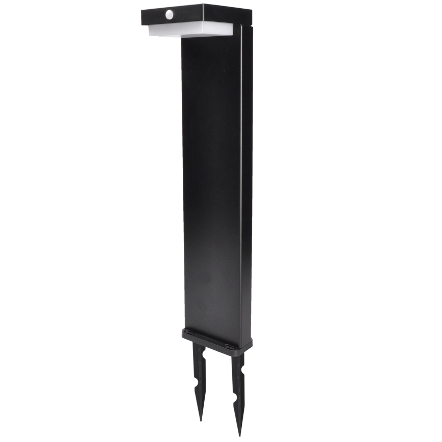 Lampada solare LED con sensore di movimento e crepuscolare PALERMO LED/5W/2000 mAh IP54 nero