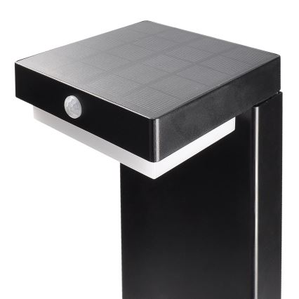 LED-Solarleuchte mit Bewegungs- und Dämmerungssensor PALERMO LED/5W/2000 mAh IP54 schwarz