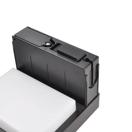LED-Solarleuchte mit Bewegungs- und Dämmerungssensor PALERMO LED/5W/2000 mAh IP54 schwarz