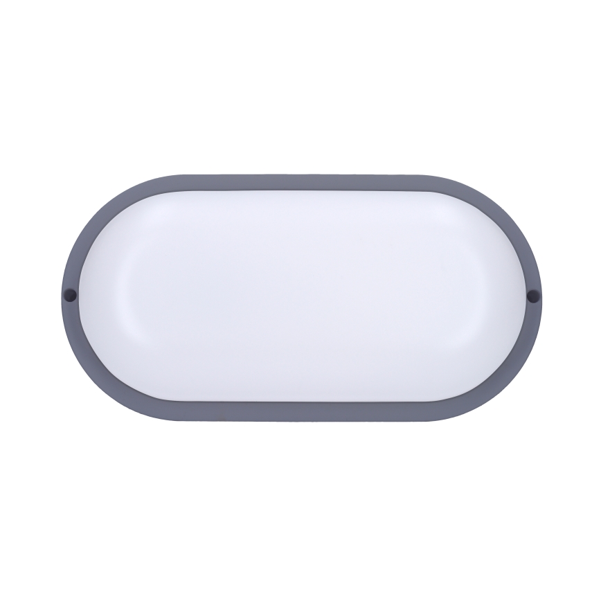 Applique murale extérieure LED/13W/230V 4000K IP54 gris ovale