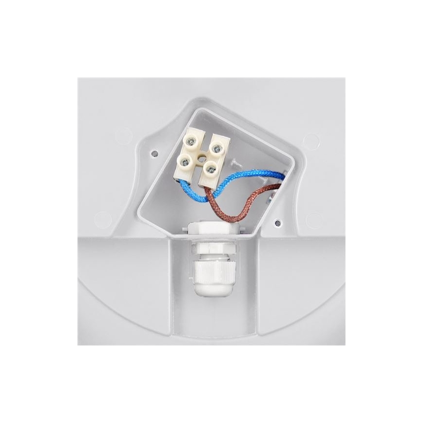 Plafoniera LED da esterno SIENA LED/13W/230V IP54 diametro 17 cm bianco