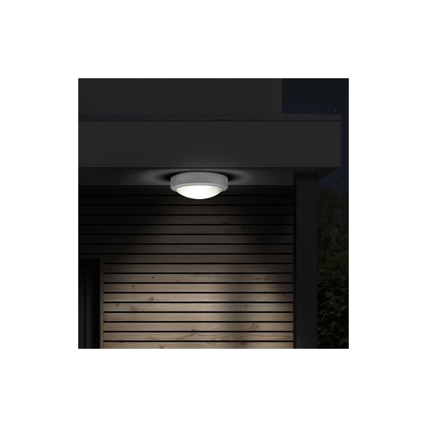 Plafonnier extérieur SIENA LED/13W/230V IP54 d. 17 cm blanc