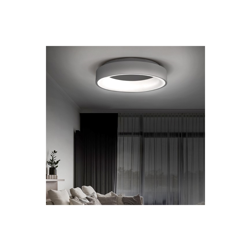 Plafoniera LED dimmerabile TREVISO LED/48W/230V + Telecomando