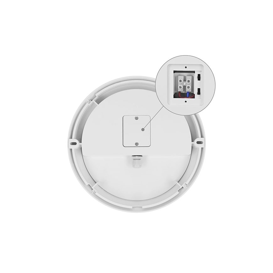LED-Außenwandleuchte 2-in-1 LED/20W/230V 3000/4000/6500K IP65 Ø 22 cm