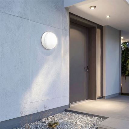 Applique murale LED d'extérieur 2 en 1 LED/20W/230V 3000/4000/6500K IP65 Ø 22 cm
