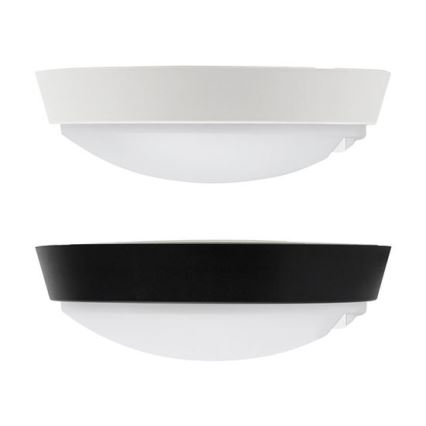 Applique murale d'extérieur LED avec capteur 2 en 1 LED/20W/230V 3000/4000/6500K IP65 Ø 22 cm