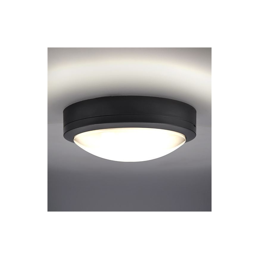 LED-Deckenleuchte für den Außenbereich SIENA LED/20W/230V IP54 d 23 cm anthrazit