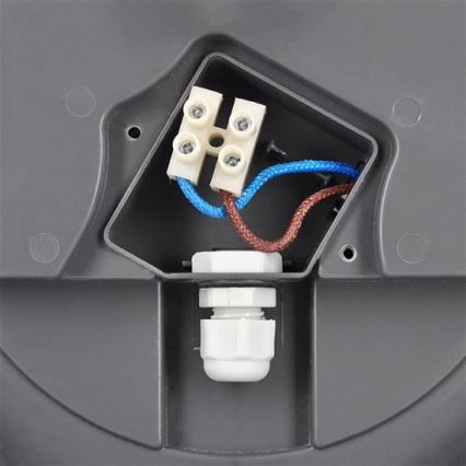 Plafoniera LED da esterno con sensore SIENA LED/20W/230V 4000K diametro 23 cm IP54