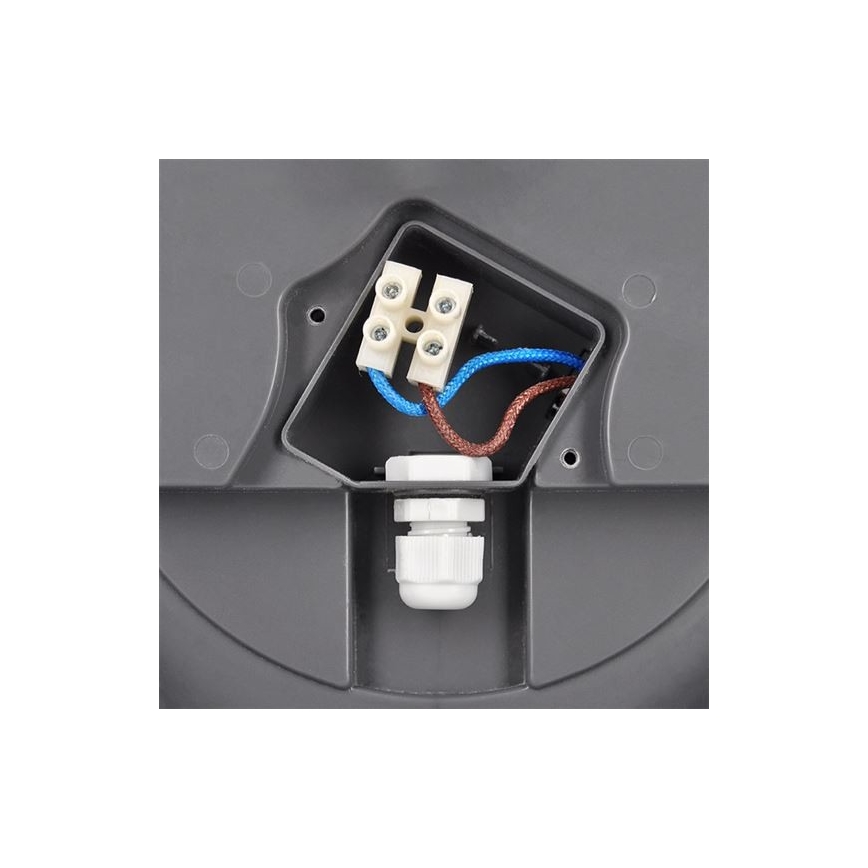 Plafoniera LED da esterno con sensore SIENA LED/20W/230V 4000K diametro 23 cm IP54