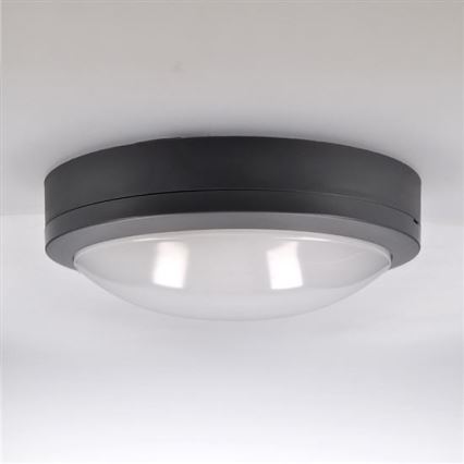 Plafoniera LED da esterno con sensore SIENA LED/20W/230V 4000K diametro 23 cm IP54