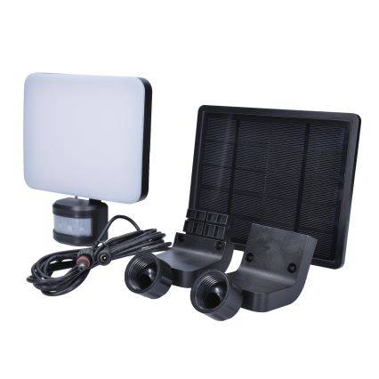 LED Proiettore solare con sensore di movimento LED/11W/3,7V 4400mAh 3000K/4000K/6500K IP54