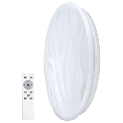 Plafoniera LED RGB Dimmerabile WAVE LED/30W/230V Wi-Fi Tuya + telecomando