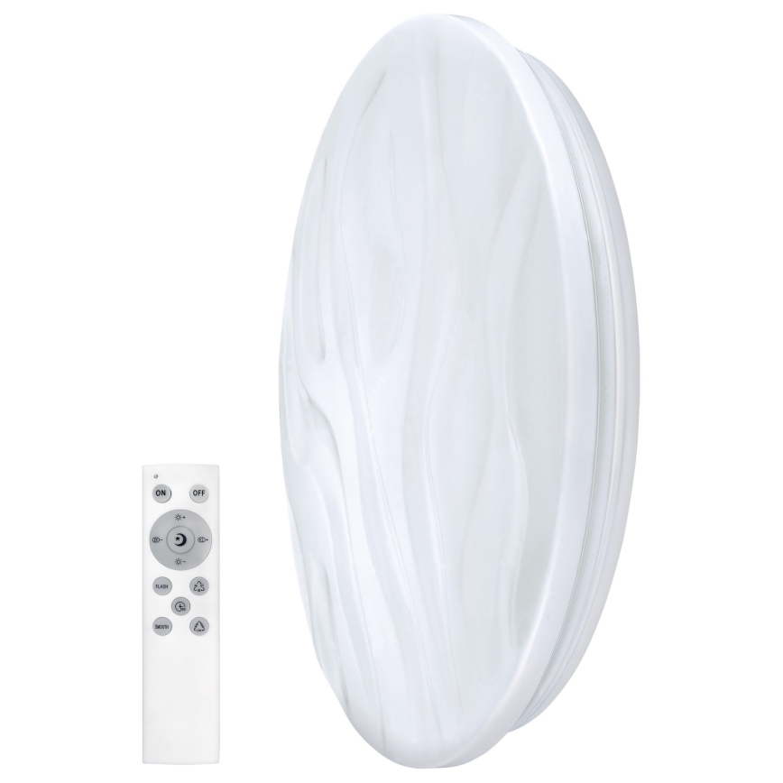 Plafoniera LED RGB Dimmerabile WAVE LED/30W/230V Wi-Fi Tuya + telecomando