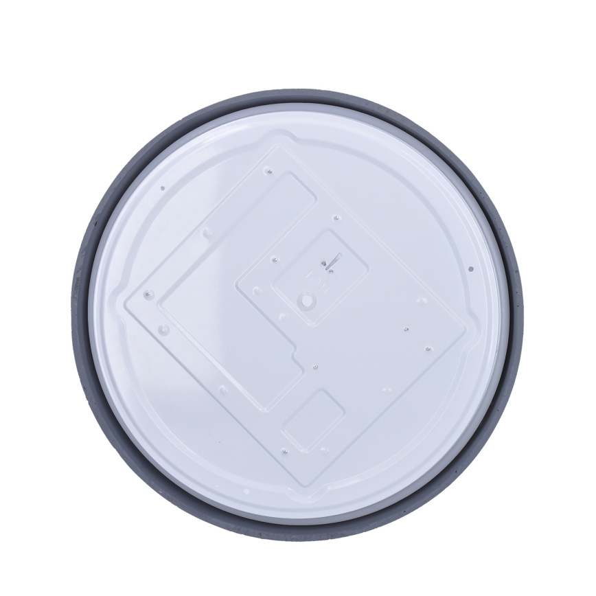 Plafoniera LED dimmerabile GREY LED/48W/230V 3000-6500K grigio diam. 38 cm con telecomando