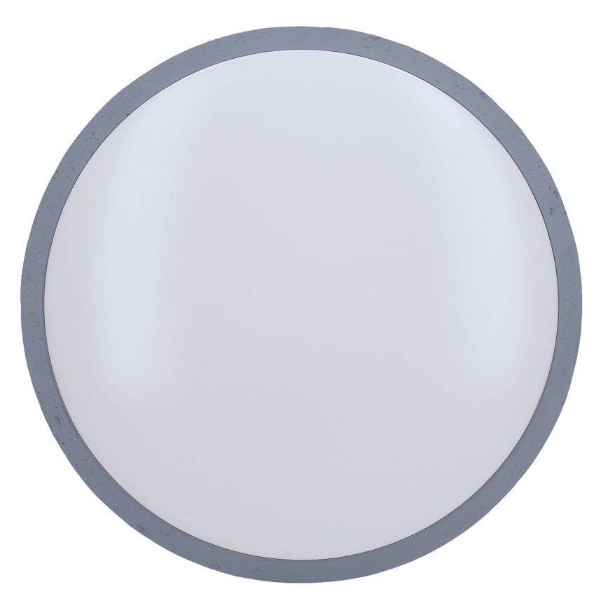 Plafoniera LED dimmerabile GREY LED/60W/230V 3000-6500K grigio diam. 49 cm con telecomando