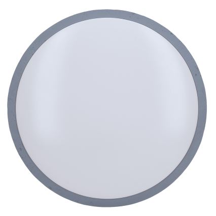 Plafoniera LED dimmerabile GREY LED/60W/230V 3000-6500K grigio diametro 49 cm + telecomando