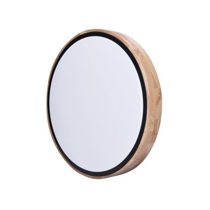 Plafonnier LED dimmable IRON OAK LED/48W/230V 3000–6500K chêne Ø 40 cm + télécommande