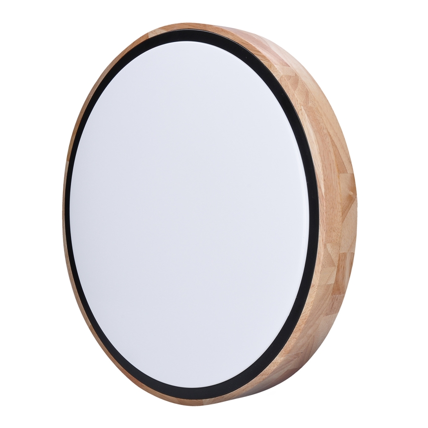 Plafoniera LED dimmerabile IRON OAK LED/60W/230V 3000-6500K quercia diametro 51 cm + telecomando