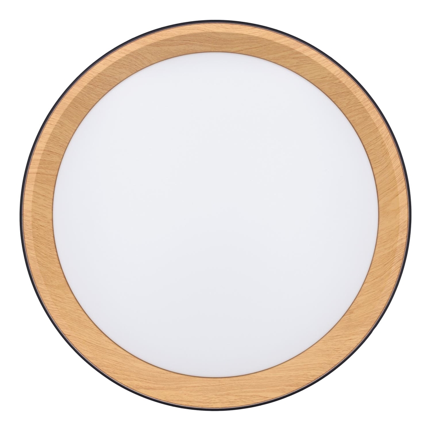 Plafoniera LED dimmerabile LARIOS LED/48W/230V 3000-6500K diametro 39 cm nero + telecomando