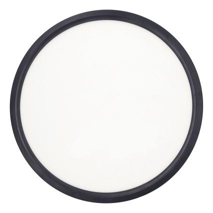 LED Dimmbares Deckenleuchte ESTELA LED/36W/230V Ø30 cm Schwarz + Fernbedienung