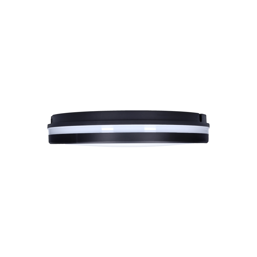 LED Dimmerabile per esterni soffitto chiaro LED/18W/22W/26W/230V 3000/4000/6500K IP65 nero