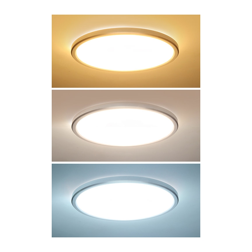 LED-Deckenleuchte für Badezimmer ACATE LED/24W/230V 3000/4000/6000K Ø 29,3 cm IP54