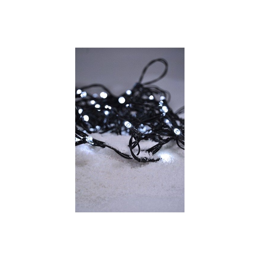 Aussen-Weihnachtskette 30m 300xLED/230V weiss