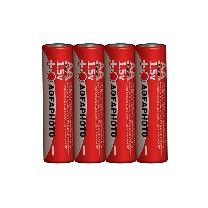 Soligth AP-R06-4S - 4 ks Zinkbatterien AA 1,5V